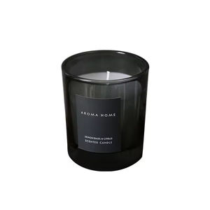 Bougie parfumée de luxe en cire de soja 2026 en gros, pot en verre personnalisé, décoration d'intérieur pour mariages |   Saint-Valentin - Product Image 6