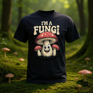 Camiseta I'm A Fungi Mushrooms Fun Guy Pun Biology Fungi - Product Image 3