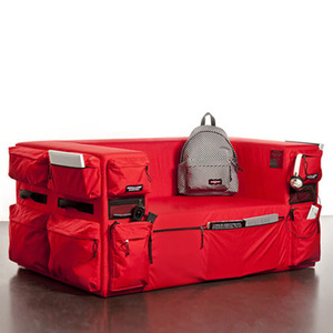 Portable Foldable Foam <b>Sofa</b> Rectangular Collapsible Outdoor Camping Home Use Child Lazy Chair All Seasons - Product Image 1