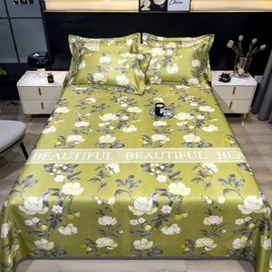 Vente en gros de <span class=keywords><strong>literie</strong></span> - Tapis de lit et draps en polyester de haute qualité et rafraîchissants. Caractéristiques : Beaux motifs, texture fraîche et lisse - Product Image 4