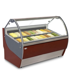 ราคาไม่แพงสำหรับขายใช้Ice Creamจอแสดงผล<span class=keywords><strong>Haagen</strong></span>-<span class=keywords><strong>Dazs</strong></span> Gelatoตู้โชว์ไอศกรีมตู้แช่แข็ง - Product Image 4