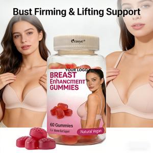 OEM/ODM Brust-Gummis für Frauen zur Brustunterstützung & Gesundheit 5X Kräuterergänzungsmittel Sägepalme, Wilde Yamswurzel für BBL-Kurven, Zuckerfrei Vegan - Product Image 2