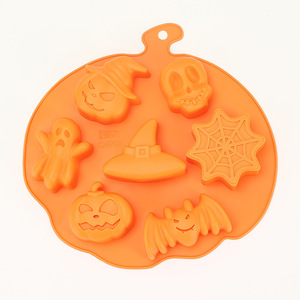 Halloween Silicone Cake Mold 6 Holes Flexible Non Toxic Reusable For Cake Decoration Baking Pastry Tools - Product Image 3