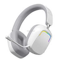 Headset Nirkabel 2026 Bass Kuat Over Ear Headphone Pengisian Cepat Headphone Gaming Dengan Penerima USB 2.4G