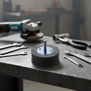 Ttake Abrasive Cloth Flap <b>Wheel</b> 30x20 Mm 6 Mm Shaft 120 Grit <b>Grinding</b> <b>Wheel</b> - Product Image 3