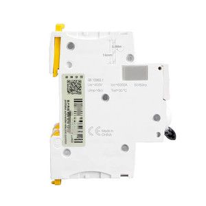 Disyuntor mcb de alta calidad, 400 <span class=keywords><strong>V</strong></span>, CA, 50/60Hz, A9F18404, 4A, 6KV, <span class=keywords><strong>Acti</strong></span> 9 IC65 series - Product Image 3