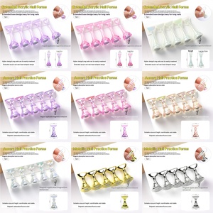 Soporte Magnético <span class=keywords><strong>para</strong></span> Práctica de Arte de <span class=keywords><strong>Uñas</strong></span> con Puntas Acrílicas de Cristal y Diamantes de Imitación <span class=keywords><strong>para</strong></span> Entrenamiento de Manicura - Product Image 2