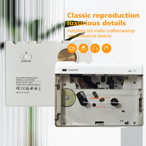 Reproductor de Cassette OTG portátil antiguo reproductor de grabadora de Radio de cinta BT con parada automática y reproductor de música nostálgico - Product Image 2