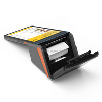 Terminal de point de vente portable Android 14, 8 pouces, SIM 4G, WiFi, caisse enregistreuse mobile, 4 Go de RAM, 64 Go de stockage, batterie 6400 mAh, imprimante thermique