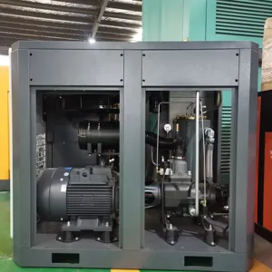 Compressor de ar de 10 barras tipo parafuso de alta eficiência 22 kW 30 HP com certificação de exportação