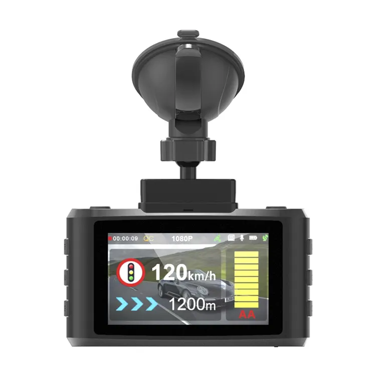 2022 горячие продажи 3 в 1 комбо GPS скорость Даш Cam Автомобильная камера радар-детектор Автомобильный видеорегистратор Black Box видео камера для автомобиля