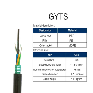 Hong'an nouveau câble optique extérieur à 36 cœurs GYTS G652D câble optique d'<span class=keywords><strong>antenne</strong></span> lié - Product Image 3