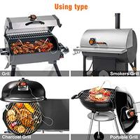 Thermomètre numérique étanche pour barbecue avec sonde métallique pour IP65, personnalisable OEM/ODM AT-01 Chine