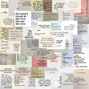 สติกเกอร์คำคม Hoyo 50ชิ้น/เซ็ตคำพูดที่มีชื่อเสียงคำสร้างแรงบันดาลใจคำพูดที่ไร้กาลเวลาสติ๊กเกอร์ติดสัญลักษณ์นักคิด - Product Image 5