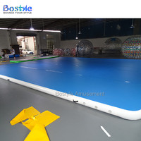 Haute qualité 15mm d'épaisseur PVC AirTrack GYM gymnastique tapis de sol gonflable pour acrobaties Air Tracks