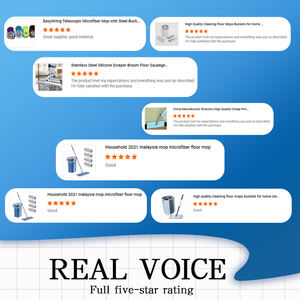 Juego de Mopa y Cubeta de <span class=keywords><strong>Limpieza</strong></span> de Pisos con Palo Telescópico de Acero y Mango Giratorio Mágico de 360 Grados de Alta Calidad y Durabilidad - Product Image 6