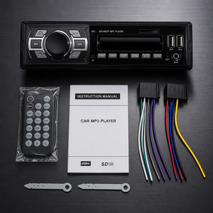 Reproductor <span class=keywords><strong>MP3</strong></span> para Auto 1 Din, Bluetooth 5.0, Radio FM, Carga USB Dual, Ranura TF, Retroiluminación de 7 Colores, Acabado Plateado -VOLOX - Product Image 6
