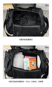 Sac de sport 3-en-1 personnalisé avec logo, grande capacité, imperméable, organiseur de sport et de fitness, portable pour les voyages de week-end et les séjours d'une nuit - Product Image 5