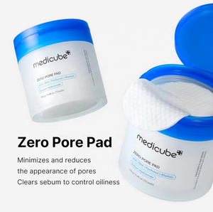 แผ่นเช็ดทำความสะอาดรูขุมขน Zero Pore Pad ของเกาหลี Medicube ผลิตภัณฑ์ดูแลผิวหน้า ด้วยกรดซาลิไซลิก ช่วยผลัดเซลล์ผิว ลดรูขุมขน ด้วย <span class=keywords><strong>AHA</strong></span> <span class=keywords><strong>และ</strong></span> <span class=keywords><strong>BHA</strong></span> - Product Image 5