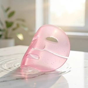 Mascarilla Facial y de Manos en Polvo de Colágeno Rosa Salmón, Mascarilla Nocturna para una Piel Radiante y con Mayor Elasticidad, Cuidado Facial Coreano - Product Image 2