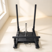 Traîneau de musculation réglable à charges pour l'entraînement en salle, équipement d'entraînement athlétique pour la vitesse et la force
