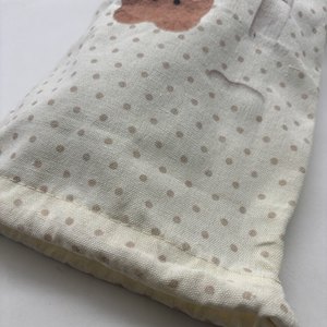 Custom Logo Multi Sizes Durable Recyclable Screen Printed Toothbrush <b>Pouches</b> for Travel <b>Drawstring</b> Canvas Laundry Brush Bags - Product Image 2