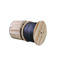 Câble à fibre optique blindé GYTA extérieur à tube lâche, gaine simple, 2-144 fibres optiques