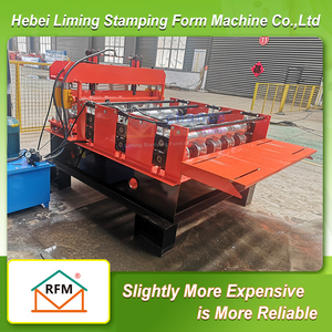 Hà Bắc Liming Roof Bảng Điều Chỉnh Máy Cong Cong Đứng Đường May Tấm Lợp Làm Cuộn Hình Thành Máy Cong Máy - Product Image 5