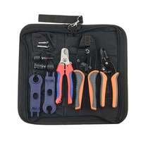 Kit d'outils de sertissage solaire DIY OEM avec dénudeur, coupe-câbles et clés pour connecteurs solaires 2,5/4/6 mm – Garantie 3 ans