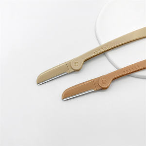2 PCS Kit de rasoirs pour femmes Rasoir à sourcils <span class=keywords><strong>Tondeuse</strong></span> à sourcils Outil de rasage pour hommes filles - Product Image 1