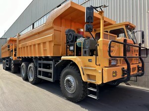 China nuevo Sinotruk Howo 70T 90T 105T camión volquete de minería con neumático de camión de minería gigante - Product Image 6