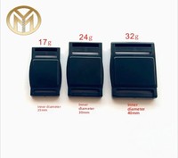 Boucles magnétiques tactiques en plastique 25mm 30mm 40mm pour ceintures et sacs à dos – Accessoires frais et résistants à l'usure