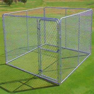 Büyük boy zincir bağlantı çit Pet House köpek kulübesi kafes - Product Image 1