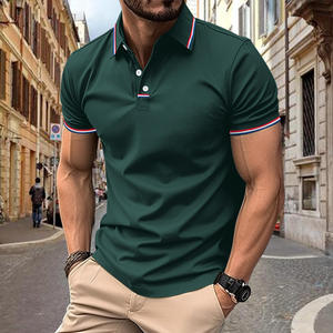 Soldes Exceptionnelles : T-shirts Décontractés Sportifs à Manches Courtes et Col Revers pour Hommes – Modèles Personnalisés Très Demandés pour l'Été - Product Image 6