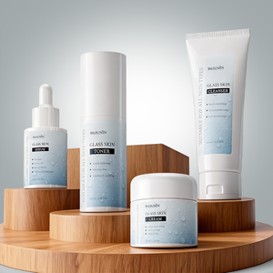 BOJUNIN Korean Custom Logo Luxury Facial Kit Hyaluronic Acid Vitamin C Cleansing Hydrating <strong>Bleaching</strong> Firming Repair Anti-Aging - Product Image 1