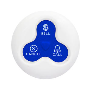 病院およびホテル向けワイヤレス介護者ポケットシステム患者がナースブザーレストランテーブルバーレストラン向けベルを呼び出す - Product Image 3