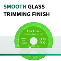 Industriële diamant ultra dunne groene hete pers soldeerblad voor het snijden & slijpen van keramiek, jade, glas, tegels en wijnflessen