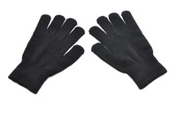 Gants magiques d'hiver pour femmes, gants chauds à doigts entiers, mitaines tricotées douces et colorées pour adultes