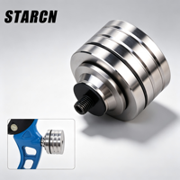 STARCN 480g Poids de stabilisation pour tir à l'arc en acier inoxydable, contrepoids pour arc classique et arc à poulies, équilibre réglable