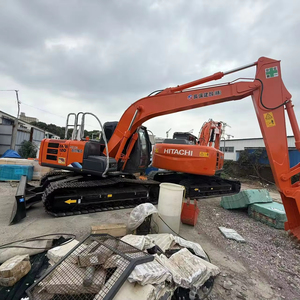 Excavatrice d'occasion HITACHI ZX120 ZX70 de taille moyenne, 12 tonnes, pièces d'origine, bon état, prête à travailler, faible nombre d'heures, à vendre - Product Image 2