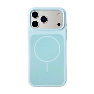 Nuova Custodia Magnetica in Silicone Opaco Colorato per <span class=keywords><strong>iPhone</strong></span> 17 Pro Max, Custodia in Silicone <span class=keywords><strong>Azzurro</strong></span> per <span class=keywords><strong>iPhone</strong></span> 17 - Product Image 1