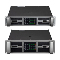 Amplificateur de puissance audio professionnel 2 canaux 400W à 1500W 8 Ohm 4 Ohm 2 Ohm Classe AB H 2U 3U Montage en rack Scène DJ Son live