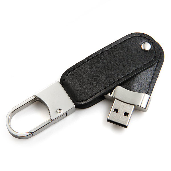 Leather Keychain Key Chain USB Stick Hot Sell Personality 512MB 1GB 2GB 4GB 8GB Leather Usb Flash Drive for Custom Gift