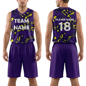 Men's Customized Color Heat Transfer Printed Volleyball Jersey V-Neck Sleeveless Quick Dry <b>Athletic</b> Uniform Team Name SPORTS - Product Image 1