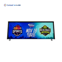Écran d'affichage numérique LED CANBEST P2.6 P3.9 pour table de scores, publicité, promotion des sponsors et diffusion en direct de sports pour les stades