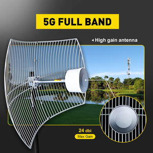 Neue <span class=keywords><strong>AN</strong></span>-Q38 5G Outdoor Parabolgitterantenne mit Großer Reichweite 698-3800MHz 24dBi Bandbreite für 1952MHz Kommunikation - Product Image 3