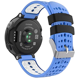 <span class=keywords><strong>Bracelet</strong></span> de sport en silicone respirant à deux couleurs en gros pour Garmin <span class=keywords><strong>Forerunner</strong></span> 235/<span class=keywords><strong>220</strong></span>/230/620/630/735XT, <span class=keywords><strong>bracelet</strong></span> de montre souple - Product Image 2