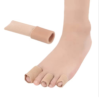 Séparateur d'orteils en tissu, protecteur de doigts, applicateur, éliminateur de callosités et de cors, correcteur d'hallux valgus, outils de pédicure, tube de soulagement de la douleur
