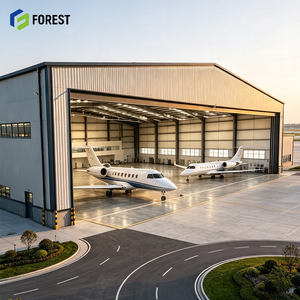Hangar Modular de Acero para Aviones de Uso Industrial Pesado, Terminal Prefabricado, Instalación de Almacenamiento de Aviación de Gran Altura - Product Image 1