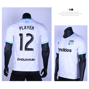 Camiseta <span class=keywords><strong>de</strong></span> Fútbol <span class=keywords><strong>de</strong></span> Alta Calidad, Nuevo Modelo, Últimos Diseños <span class=keywords><strong>de</strong></span> Sublimación, Camiseta <span class=keywords><strong>de</strong></span> Fútbol Personalizada - Product Image 3